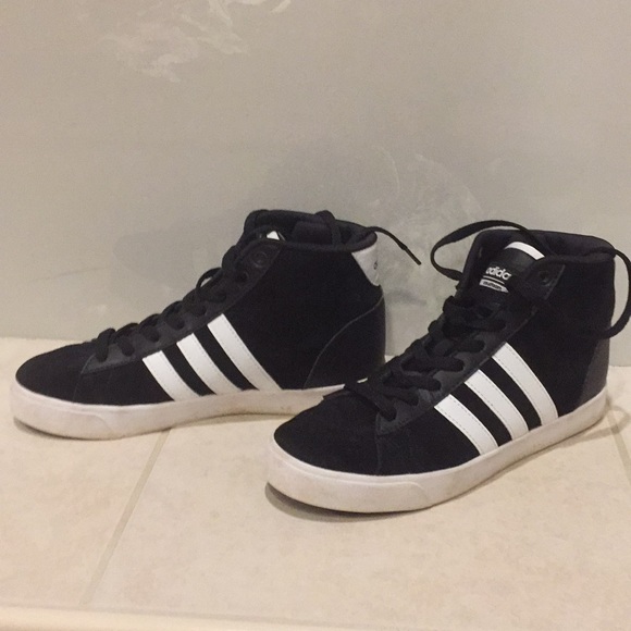Black Adidas Hi Top Tennis Shoes | Poshmark